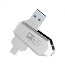 Флеш пам'ять USB XO U50 Type C 32 GB USB 3.0 Steel (32557_2918114)