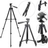 Штатив телескопічний для камери та телефону трипод TRIPOD Чорний (hub_Ouuk74237)