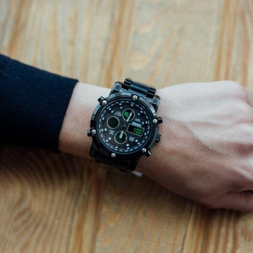 Наручний годинник чоловічий Skmei Molot Limited AllBlack Чорний (2191) Наручний годинник чоловічий Skmei Molot Limited AllBlack Чорний (2191)