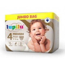 Підгузники Lupilu Premium JUMBO BAG Maxi 4 8-16 кг 92 шт