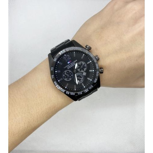 Наручний годинник чоловічий Clockhouse Tommy Hilfiger Чорний (IBW792B) Наручний годинник чоловічий Clockhouse Tommy Hilfiger Чорний (IBW792B)
