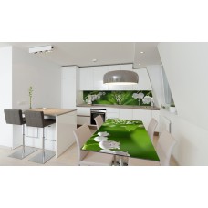 Наклейка вінілова на стіл Zatarga «Конвалії» 600х1200 мм Z180605st