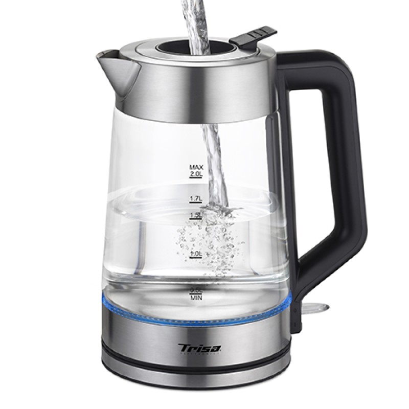 Електрочайник Trisa Easy Fill 6451.6912 2 л Прозорий (5680)
