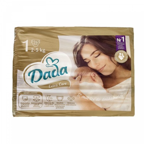 Підгузки Dada Extra Care 1 2-5 кг 26 шт в інтернет супермаркеті PbayMarket!