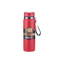 Термос з датчиком температури та ситечком YIWU Vacuum Sports 1000 мл Червоний (HP-14-30R)