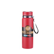 Термос з датчиком температури та ситечком YIWU Vacuum Sports 1000 мл Червоний (HP-14-30R)