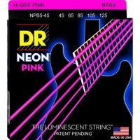 Струни для бас-гітари DR NPB5-45 Hi-Def Neon Pink K3 Coated Medium Bass 5 Strings 45/125 Струни для бас-гітари DR NPB5-45 Hi-Def Neon Pink K3 Coated Medium Bass 5 Strings 45/125