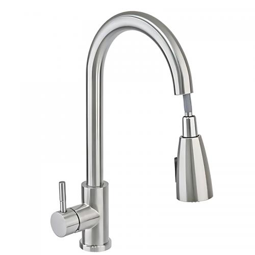 Змішувач для кухні Haiba SUS 014 Хром (HB3898) Змішувач для кухні Haiba SUS 014 Хром (HB3898)