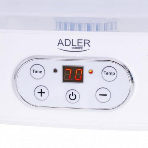 Електросушарка для овочів фруктів грибів Adler AD 6658 White Електросушарка для овочів фруктів грибів Adler AD 6658 White