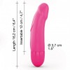 Вібратор Dorcel Real Vibration S Magenta 2.0, діаметр 3,7см, перезаряджається, для точки G в інтернет супермаркеті PbayMarket!