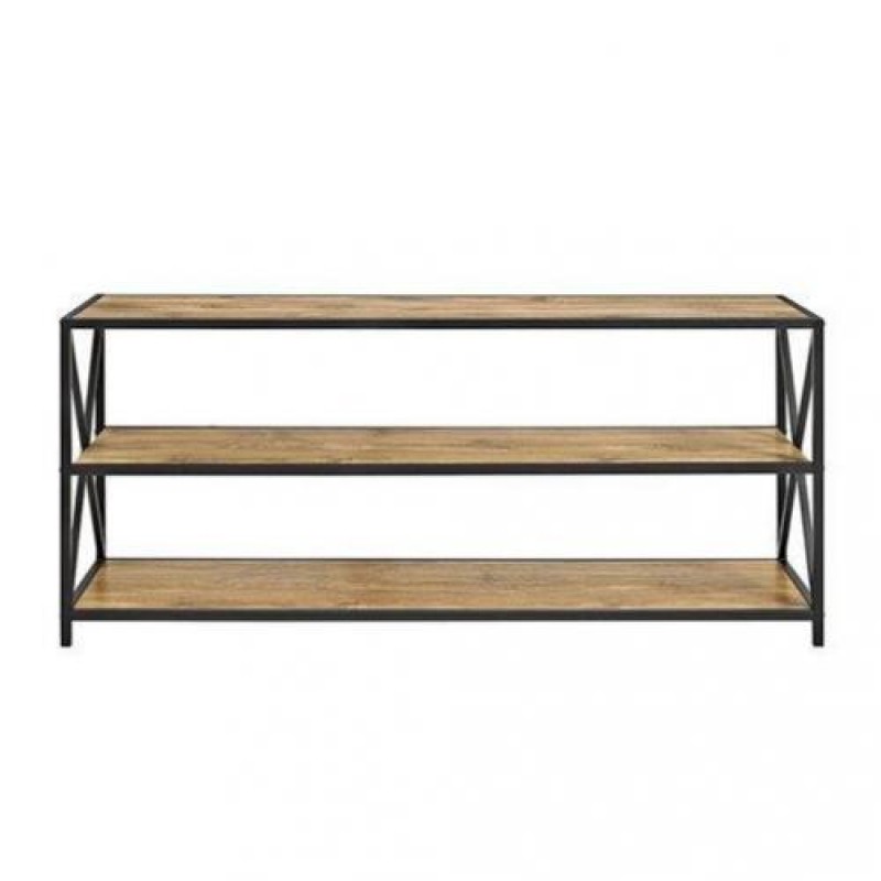 Консоль для дому в стилі Loft NS-422 680x1200x250 мм Черный