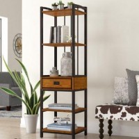 Стелаж для зберігання в стилі Loft Чорний NS-1841 1630x500x400 мм Стелаж для зберігання в стилі Loft Чорний NS-1841 1630x500x400 мм