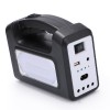 Портативна система освітлення GDPlus GD-7 Ліхтар + 3 LED лампи + сонячна панель 4000 mAh (3_02431)