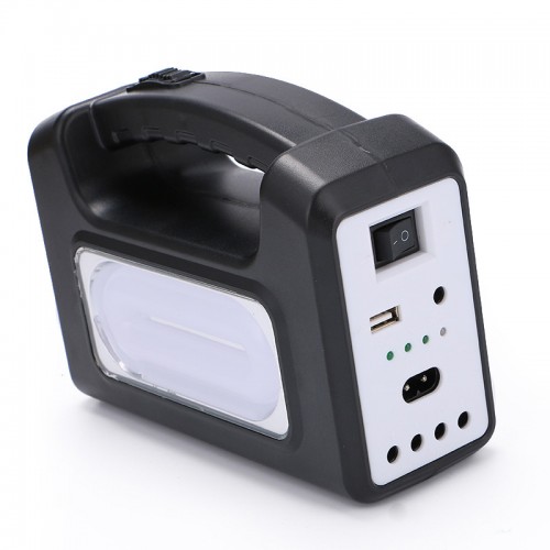 Портативна система освітлення GDPlus GD-7 Ліхтар + 3 LED лампи + сонячна панель 4000 mAh (3_02431) Портативна система освітлення GDPlus GD-7 Ліхтар + 3 LED лампи + сонячна панель 4000 mAh (3_02431)