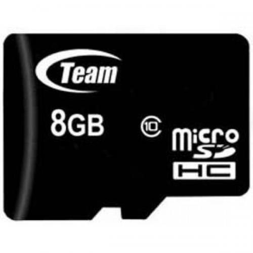 Карта пам'яті MicroSDHC 8GB Class 10 Team + SD-adapter (TUSDH8GCL1003) в інтернет супермаркеті PbayMarket!