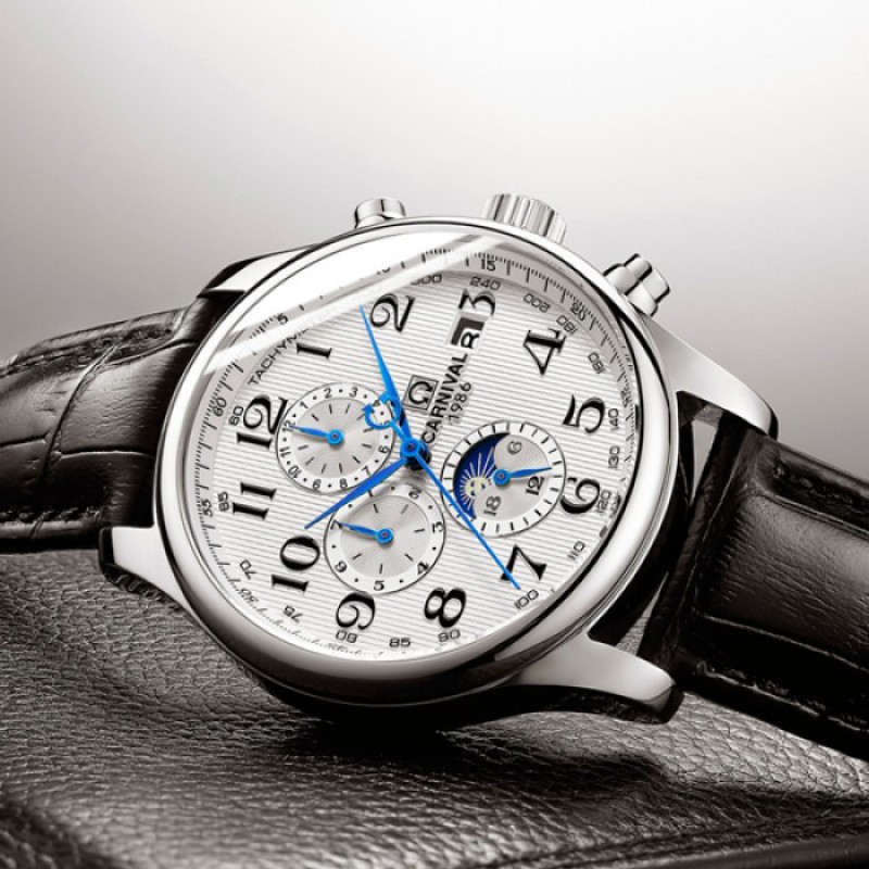 Годинник чоловічий Carnival Masters Black 694929541