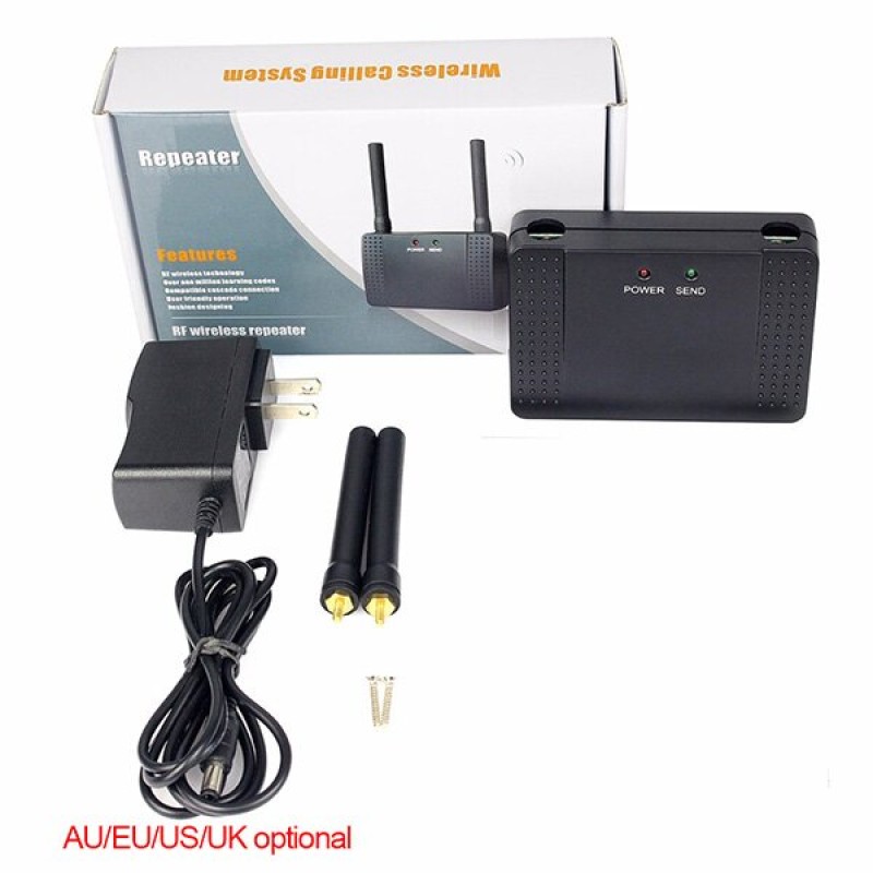 Універсальний підсилювач бездротового сигналу, ретранслятор, репітер на 433 мГц Retekess F4408A, для систем виклику офіціата