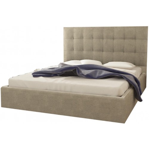 Ліжко двоспальне BNB Britania Comfort 180 x 200 см Simple Сірий в інтернет супермаркеті PbayMarket!