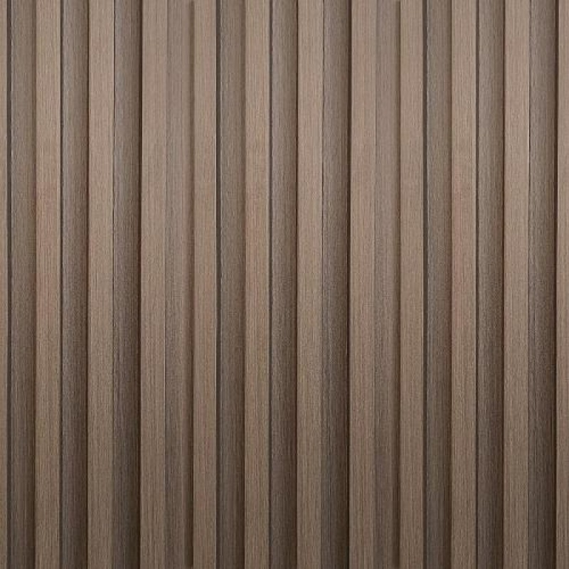 Декоративна стінова рейка Sticker Wall 160*23*3000мм (D) SW-00001538 Коричнева