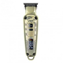 Машинка для стрижки волосся VGR V-901 LED-дисплей акумуляторна 1600mAh 5W Gold (3_05172)