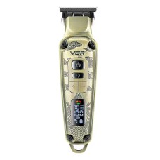 Машинка для стрижки волосся VGR V-901 LED-дисплей акумуляторна 1600mAh 5W Gold (3_05172)