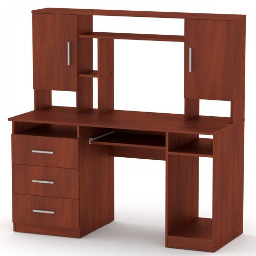 Стіл комп'ютерний Компаніт Менеджер 140х60х142 см Яблуня Стіл комп'ютерний Компаніт Менеджер 140х60х142 см Яблуня