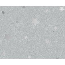 Шпалери на паперовій основі Шарм 178-02 Зірки сірі (0,53х10м.)