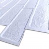 Декоративна ПВХ панель біла цегла Sticker Wall SW-00001427 960х480х4мм