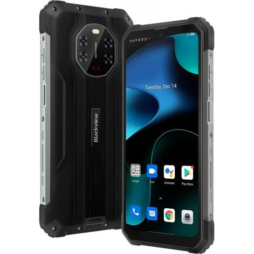 Захищений смартфон Blackview BV8800 8/128GB АКБ 8380 мАч Black