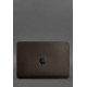 Шкіряний чохол для MacBook 13 дюйм Темно-коричневий Crazy Horse BlankNote