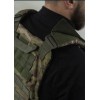Плитоноска без плит з підсумками No Brand Molle One Size Мультикам (1833928576)