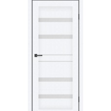 Дверне полотно MS Doors GEORGIA 70см арктик скло сатин