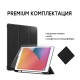 Чохол AIRON Premium SOFT для iPad 10.2″ 2019/2020 7/8th Gen та Air 3 із захисною плівкою та серветкою Black
