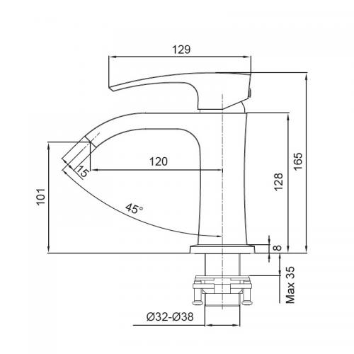 Змішувач для умивальника Koer KB-12007-05 (Колір чорний) (KR3443) в інтернет супермаркеті PbayMarket! Змішувач для умивальника Koer KB-12007-05 (Колір чорний) (KR3443) в інтернет супермаркеті PbayMarket!