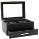 Шкатулка для зберігання годинників Salvadore LTH/10/BL./JW 310x222x150 мм Чорний