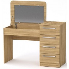 Трюмо-9 Компанит Дуб сонома (116,7х50х81,6 см)