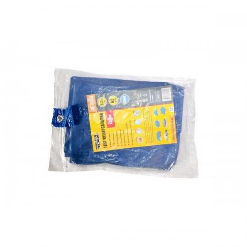 Тент MASTERTOOL 2х3 м 65 г/м² Синій 79-9203 Тент MASTERTOOL 2х3 м 65 г/м² Синій 79-9203