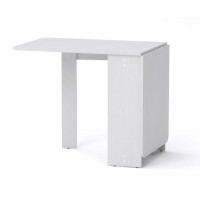 Розкладний стіл-книга Компанит 7 60х25,2х72,6 см Альба білий Розкладний стіл-книга Компанит 7 60х25,2х72,6 см Альба білий