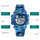Дитячий спортивний годинник Skmei 1547 Kids Світло-синій камуфляж