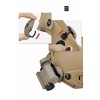 Ліхтар тактичний Sidewinder Compact II на шолом CR123A Койот (2688318899)