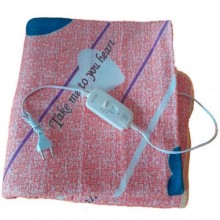 Електроковдра RIAS Heart 150х120 см 120W Pink