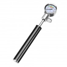 Портативний велосипедний насос високого тиску з манометром Feel Fit QT-020 Чорний