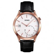 Чоловічий кварцовий годинник Skmei 1581 Prestige Чорний