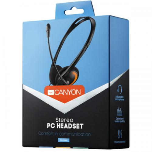 Гарнітура Canyon CNS-CHS01BO Black/Orange в інтернет супермаркеті PbayMarket!