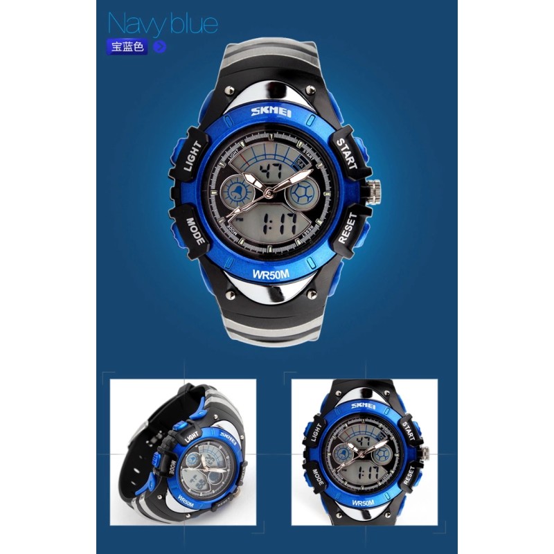 Дитячий спортивний годинник Skmei 0998 Синій