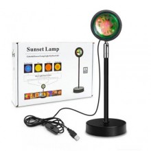 Проекційна світлодіодна лампа Inspire Sunset RGB S2 Black