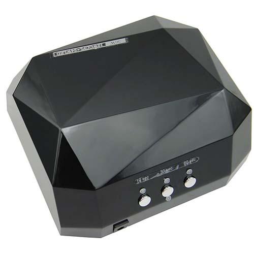 Лампа SalonHome T-152045-2 Diamond 36W для манікюру та педикюру Black Лампа SalonHome T-152045-2 Diamond 36W для манікюру та педикюру Black