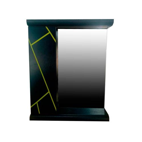Дзеркало з полицями Mikola-M Plastic 2.1 Антрацит grey yellow лівий 50 см Дзеркало з полицями Mikola-M Plastic 2.1 Антрацит grey yellow лівий 50 см