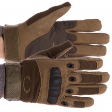 Тактичні рукавички з закритими пальцями і посилив. протектор OAKLEY BC-4623 (р-р ХL) Оливковий (PT0158)