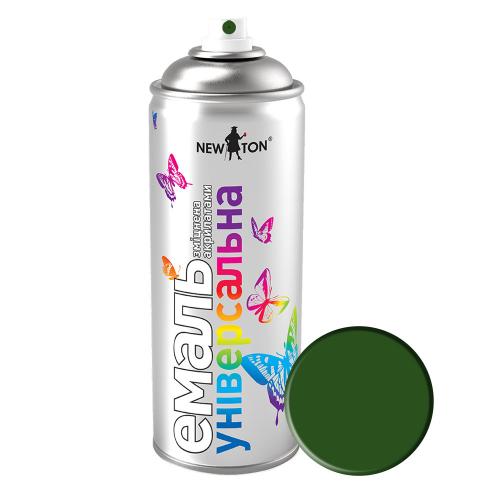 Емаль універсальна Аерозоль New Ton 400 мл RAL 6005 Темно-зелений Емаль універсальна Аерозоль New Ton 400 мл RAL 6005 Темно-зелений